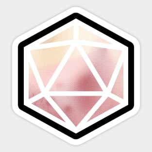 D20 Decal Badge - Bluff Sticker